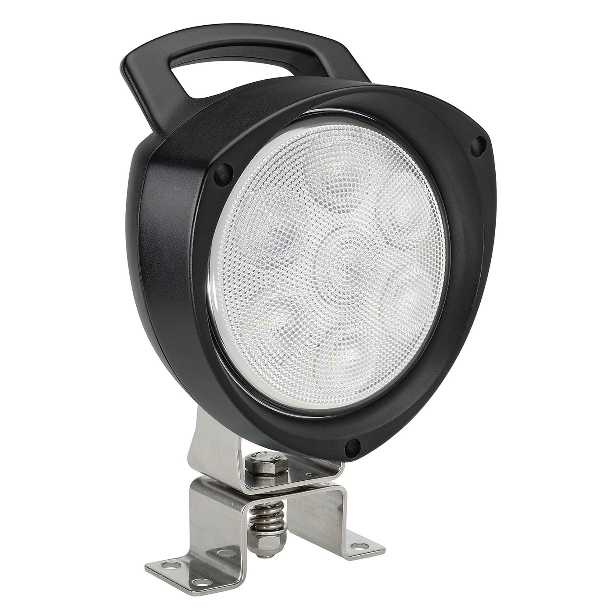 BWI Ultima, Senator Work Lamp Flood, 3500 Lumens, Black, Round, Light Output 3500 lumen, Light Bulb Type LED, Watts 21 Model# UT-72474-2